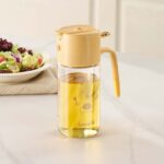 2 in 1 olive oil storage container Spray and pour oil bottle with measurement kitchen Cooking Oil Sprayer Pot Barbecue Oil Spray Mist Dispenser