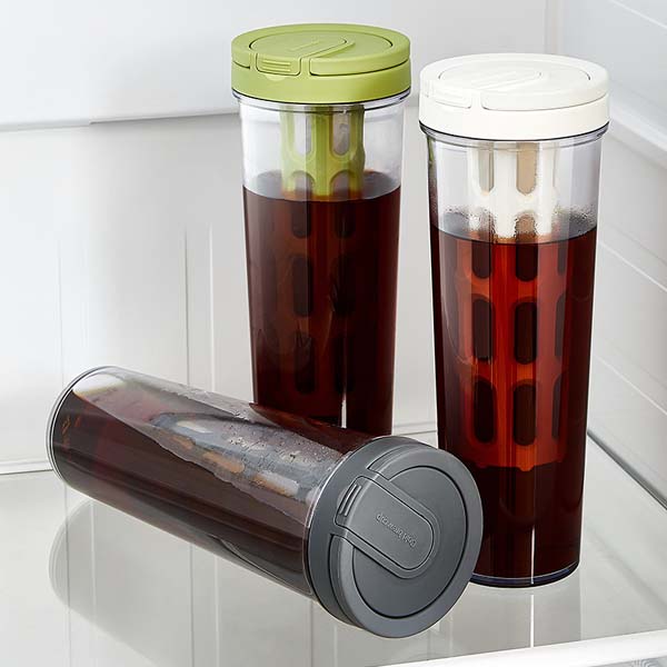 Large Capacity Juice Cup sealed Tea Separation Water Cup Travel Tea Mug with Strainer Transparent Portable Outdoor Fruit Flower Rose Tea Cold Brew Coffee Bottle