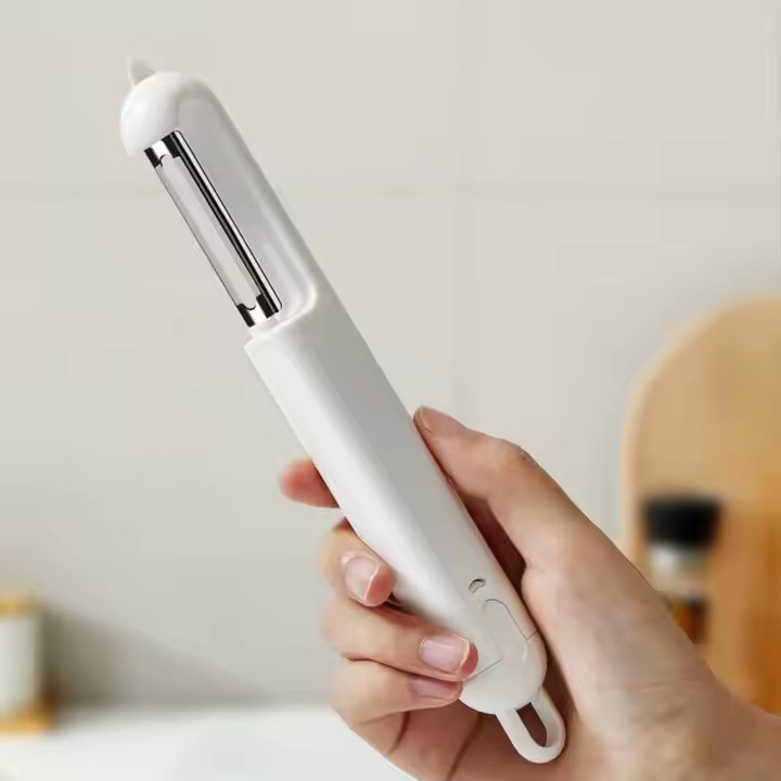 Kitchen Gadget Tools Shape Plastic Stainless Steel Food Carrot Potato Vegetable Peeler Fruit Household  Multi-functional Peelers