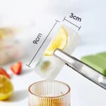 Household 4 Cavity Silicone Ice Cube Molds Tray with Lid DIY Large Ice Cube Maker Heat Resistance Complementary Food Steamed Cake Mold