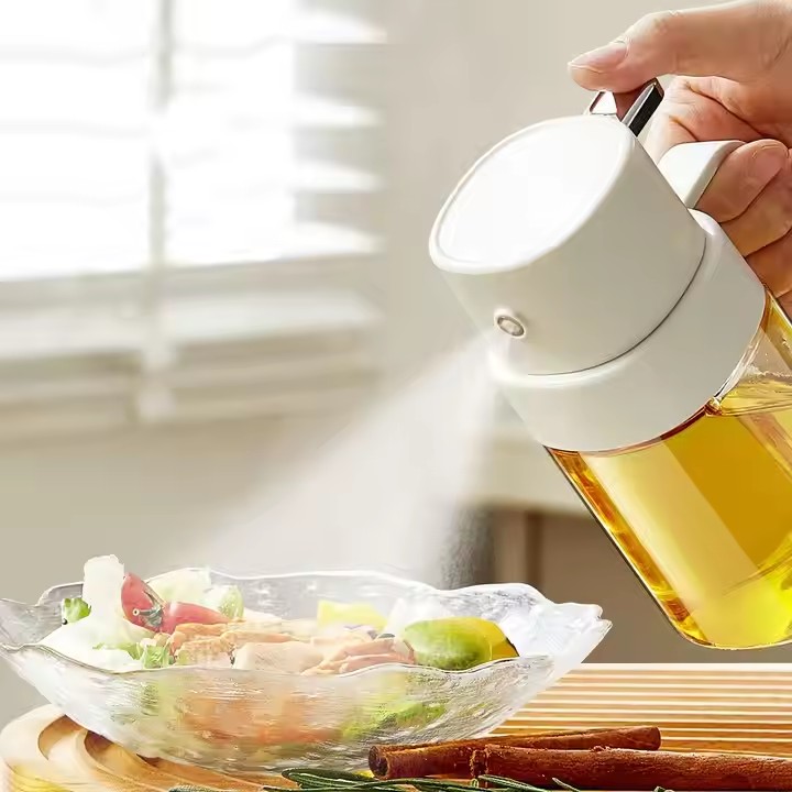 200ml Factory Wholesale Cooking Tools oil dispenser Jar for kitchen Fashion Oil Spray Bottle Sprayer
