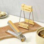 Household Factory Price Folding Bowls Gripper Kitchen Hot Plate Gripper Stainless Steel Pans Holder Tongs