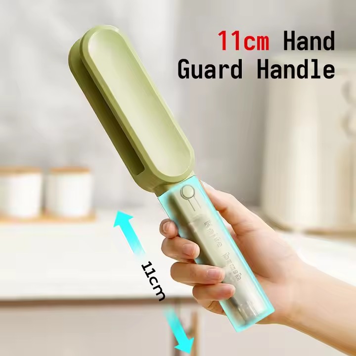 Multi-functional Cutlery Cleaner Brush with Long  Handle Kitchen Utensil Clean Tools Knives Sharpener Double-Side Cleaning Brushes