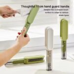 Multi-functional Cutlery Cleaner Brush with Long  Handle Kitchen Utensil Clean Tools Knives Sharpener Double-Side Cleaning Brushes