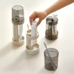 Bathroom Storage Tools& Accessories Mouthwash Cup Rack Mouthwash Cup Set High Quality Toothbrush Toothpaste Holder with Rinse Cup