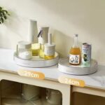 Home Use Seasoning Rotating Storage Tray Kitchen Spice Rack Spice Storage Holders Food Cosmetic Bottle Organizer