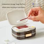 Wholesales Pocket Case Organizer Triple Seal Pill Dispenser Home Travel Storage Boxes Portable Small Medicine Box