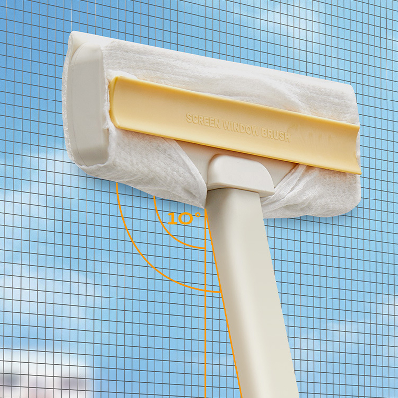 Multi-functional window screen brush cleaner glass Cleaning tools glass wiper scraper screen dust brushes