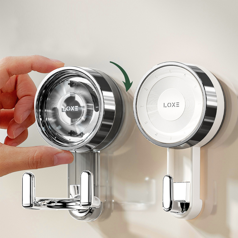 High Quality Removable Suction Cup Hooks Bathroom Waterproof Strong Adhesive Hook Hangers Wall Organisation Rack with Hanging Hook