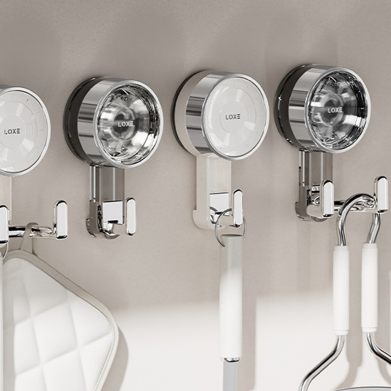High Quality Removable Suction Cup Hooks Bathroom Waterproof Strong Adhesive Hook Hangers Wall Organisation Rack with Hanging Hook