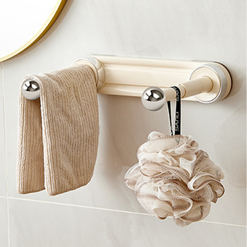 Home Laundry Strong Adhesive Hangers Rack Retractable Wall-mounted Hangers Storage Shelf hook Suction cup Clothes Racks Storage hooks