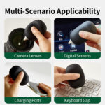 Portable Crevice cleaning kit mini brush with Storage Box for car multi-functional Air Dust Blower Camera Lens Cleaning Set