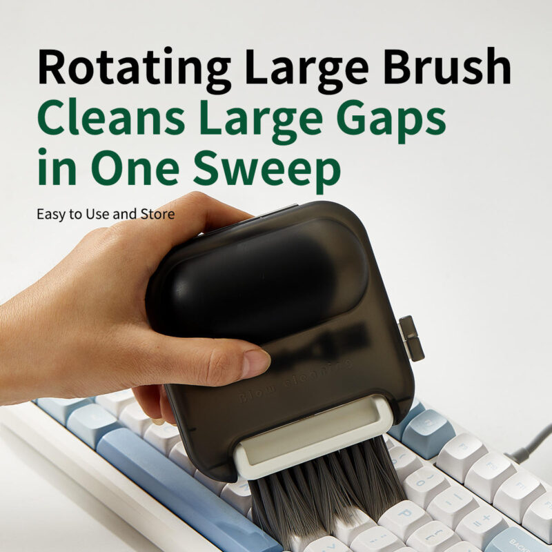 Portable Crevice cleaning kit mini brush with Storage Box for car multi-functional Air Dust Blower Camera Lens Cleaning Set