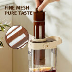 Large Capacity Cold Brew Container Jug Portable handheld Tea and Fruit pitcher cold water kettle Multifunction Fruit Tea Filter Pitcher Jar