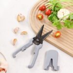 kitchen fish killing tool Multi Functional Magnetic Scissors Household Shears Heavy-duty scissors For Chicken Bone